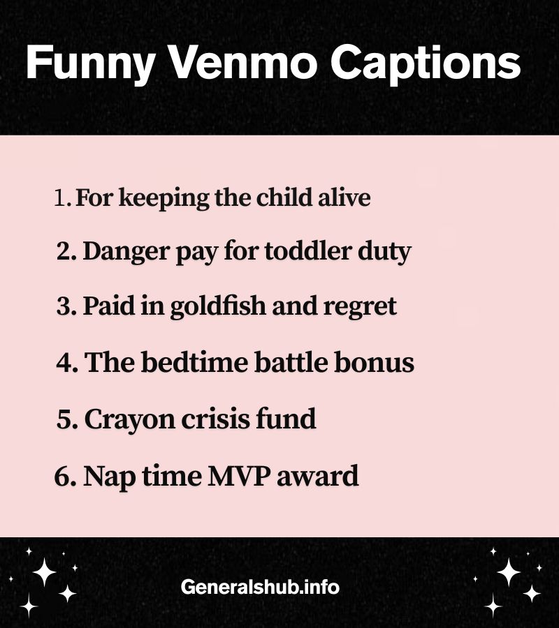 Funny Venmo Captions for Babysitting