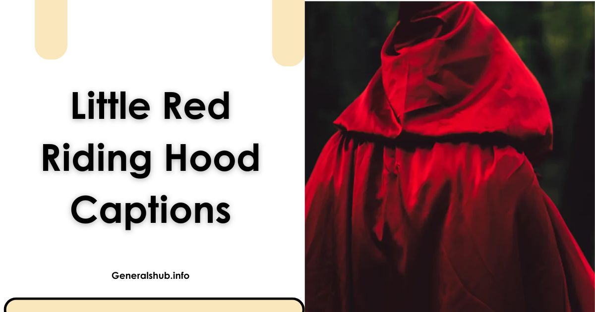 Little Red Riding Hood Captions