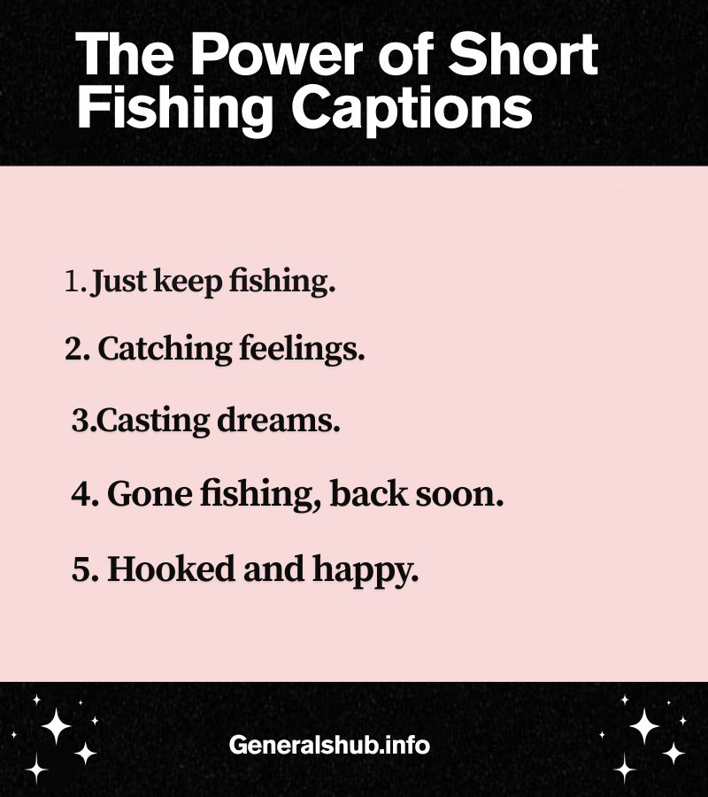 The Power of Short Fishing Captions